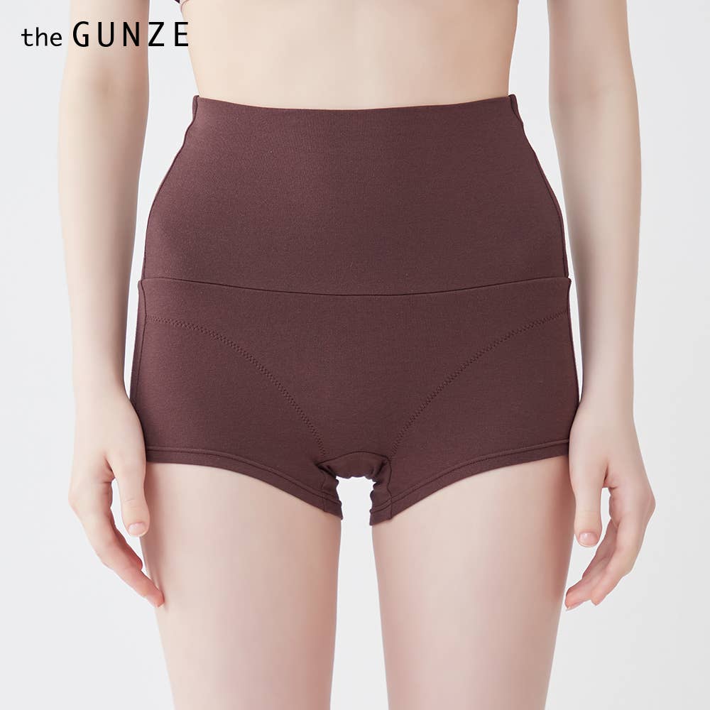 [Stretch cotton] Shorts with belly wrap